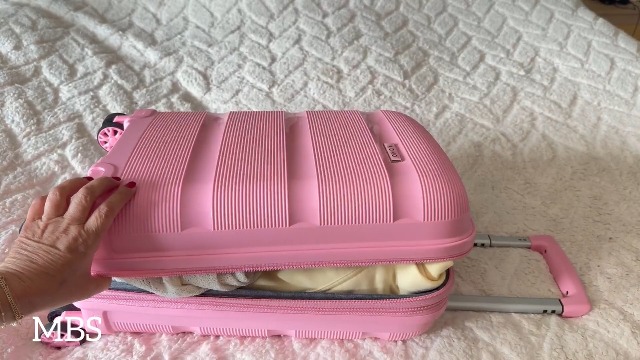 Amazon.com | Kono Luggage Sets 3 Piece Hard Shell Travel Trolley 4